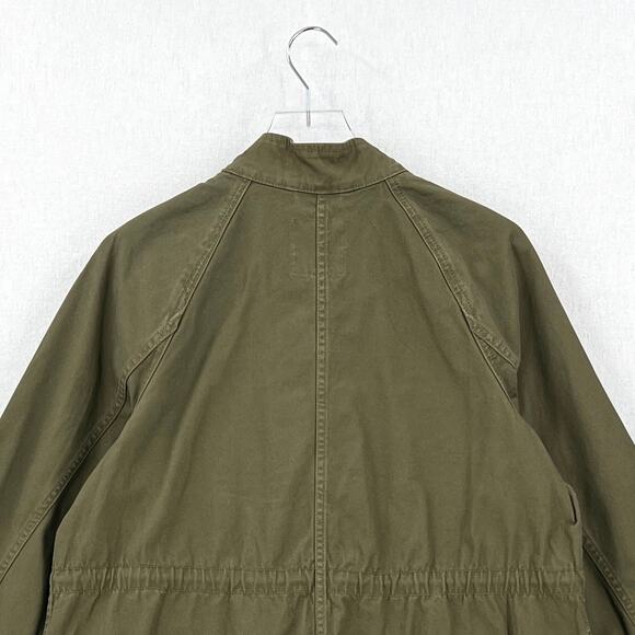 MADEWELL Northover Utility Jacket Womens Large Desert Olive Green Army Surplus - Picture 8 of 16